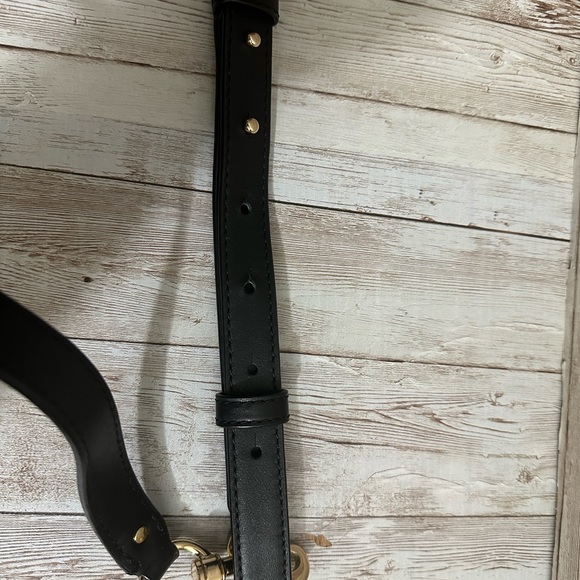 MICHAEL Michael Kors Womens Cary Leather Crossbody Saddle Handbag - Picture 6 of 6